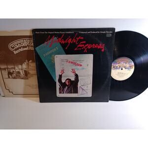 Giorgio Moroder - Midnight Express LP Record 1978 Casablanca Soundtrack 33RPM